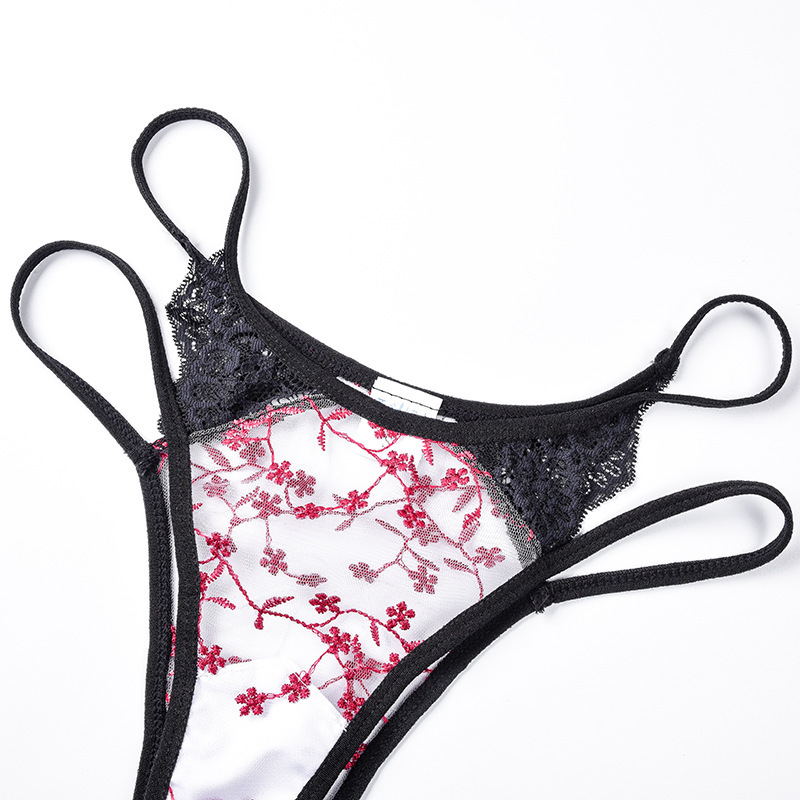 Ensemble de lingerie pour femm - Embroidery Underwear avis et prix