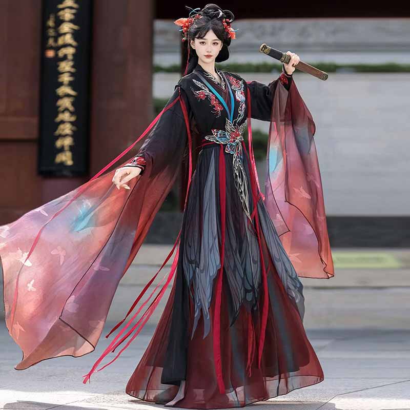 Costume de cosplay pour femme, - Embroidery Gradient avis et prix