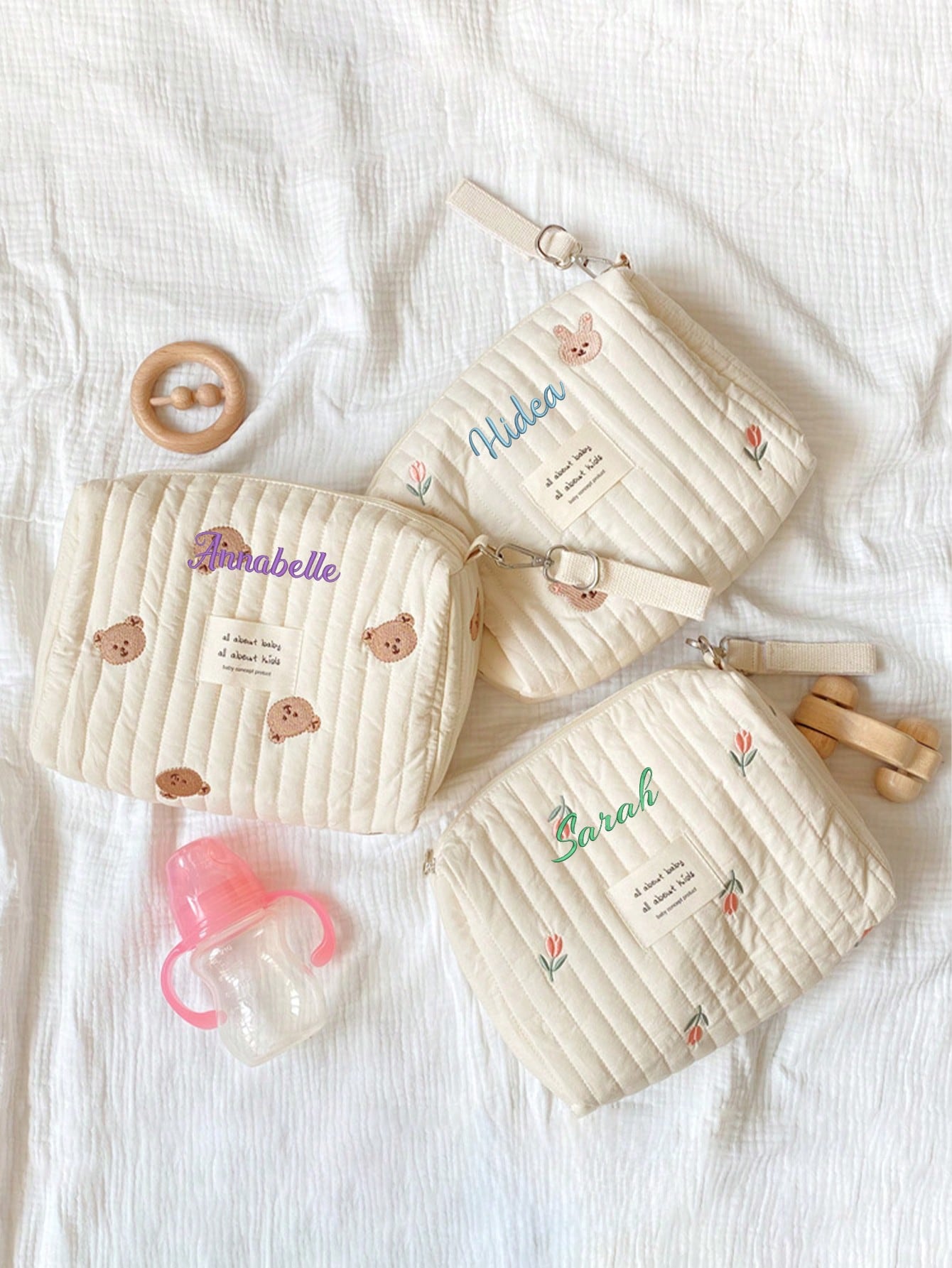 Sac à couches personnalisé ave - Embroidery Name avis et prix